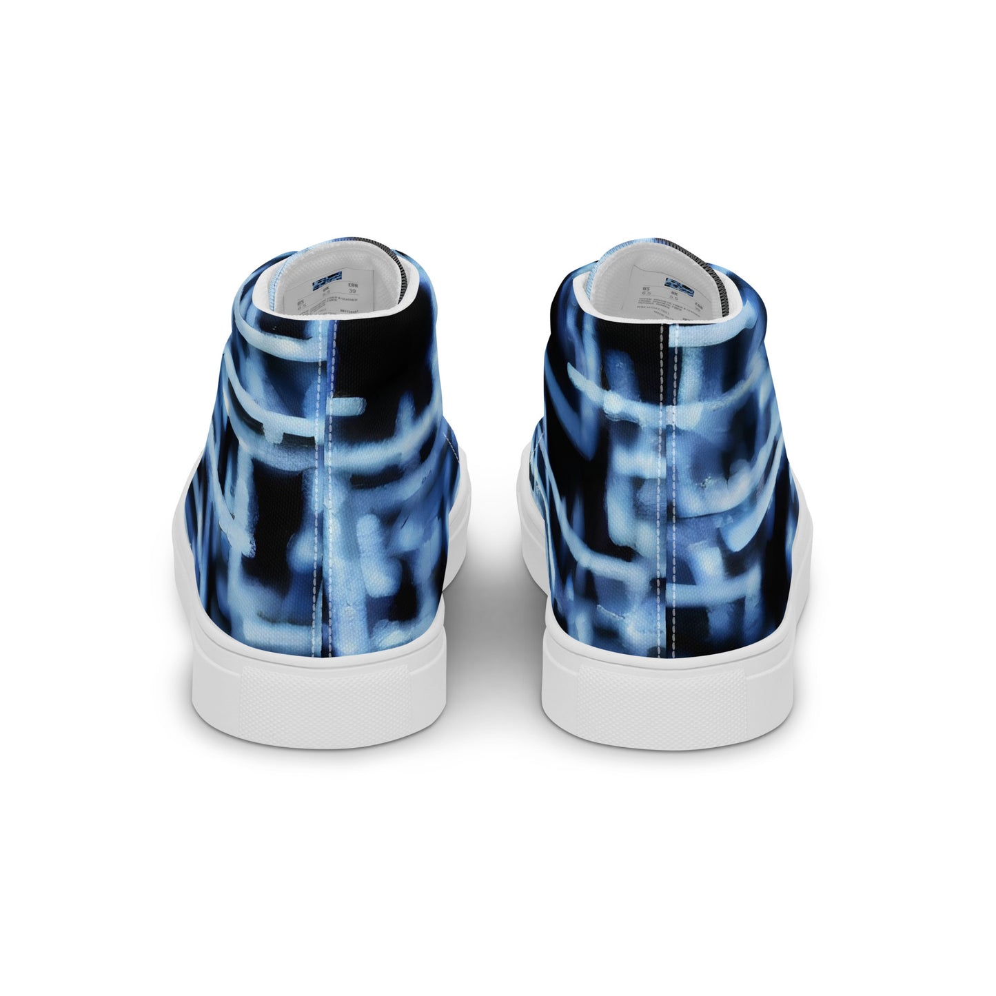 Women's High Top Canvas Shoes - Circuit Frost