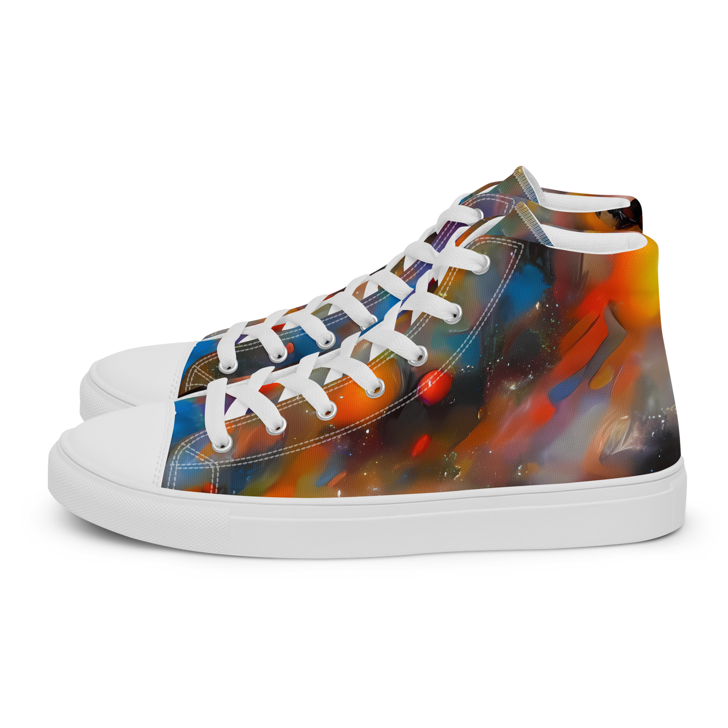 Men's High Top Canvas Shoes - Ethereal Eclat