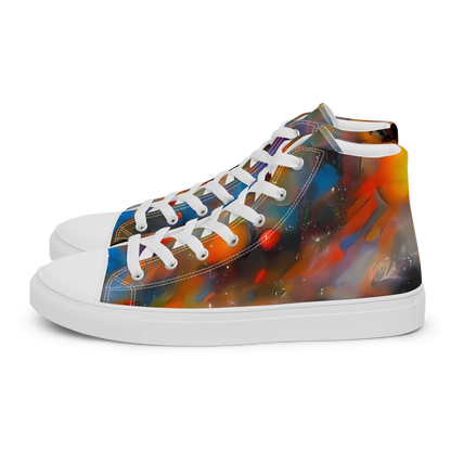 Men's High Top Canvas Shoes - Ethereal Eclat