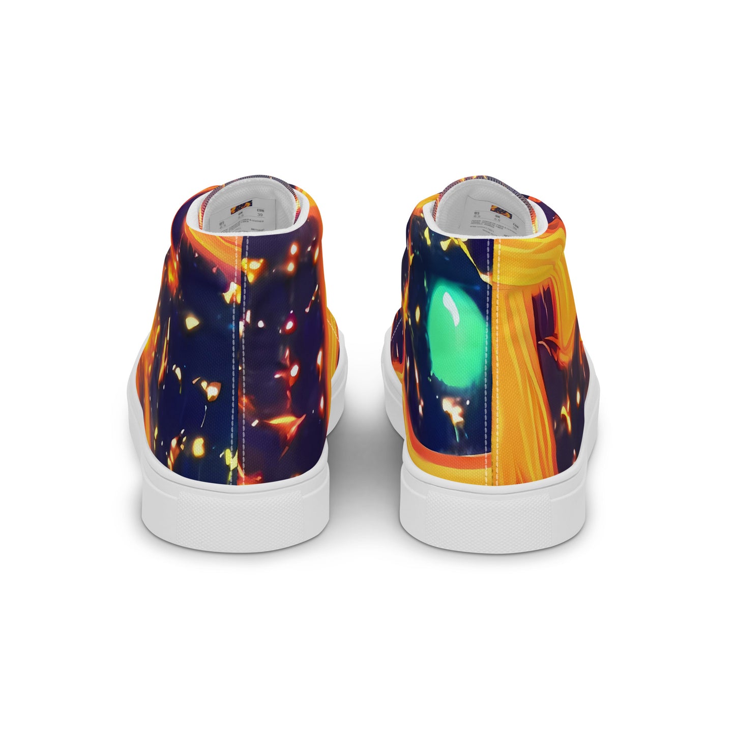 Women's High Top Canvas Shoes - Coorte's Cosmos