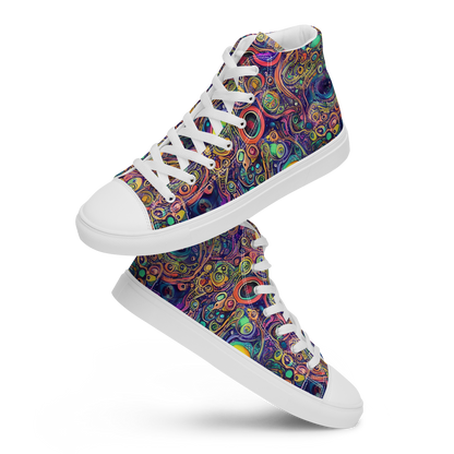 Men's High Top Canvas Shoes - Jansson's Nebula