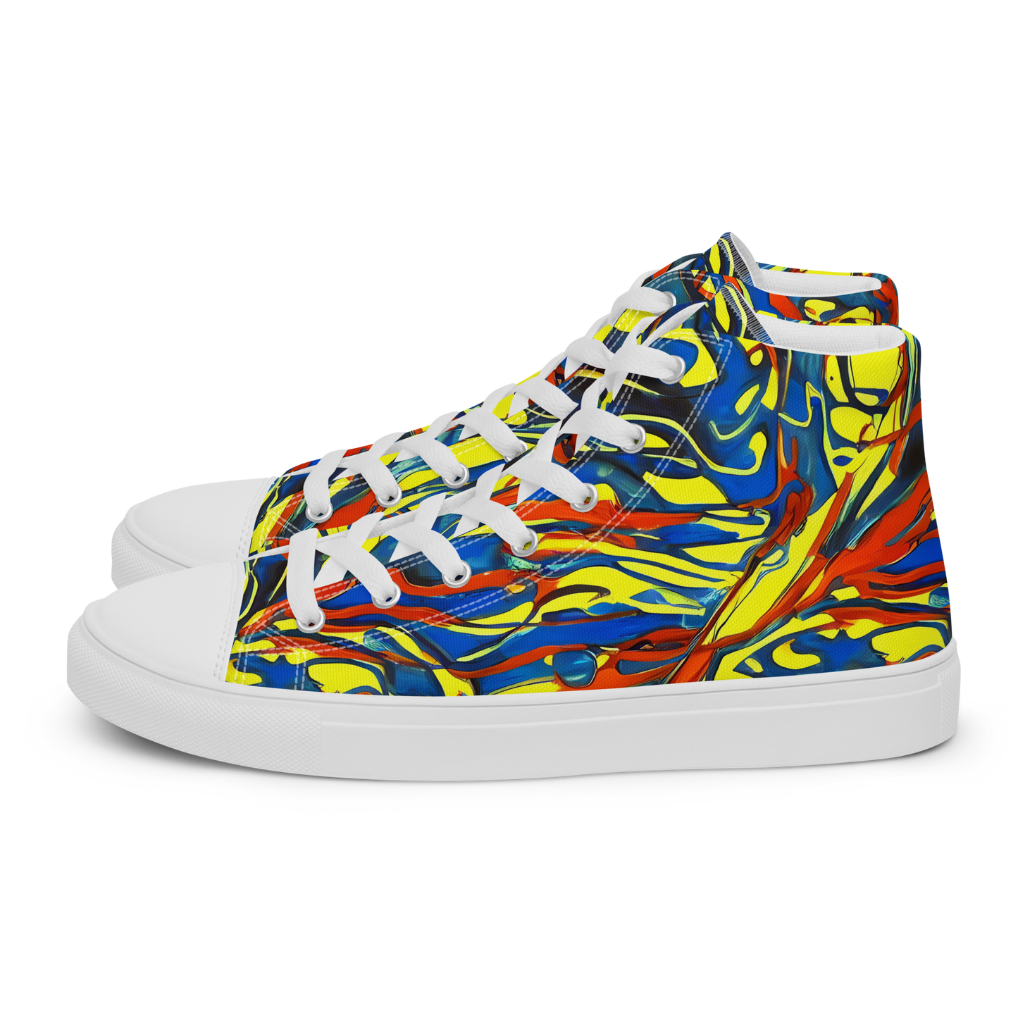 Men's High Top Canvas Shoes - Cyberflow Circuit