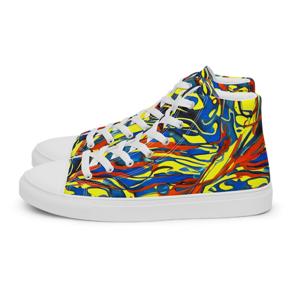 Men's High Top Canvas Shoes - Cyberflow Circuit