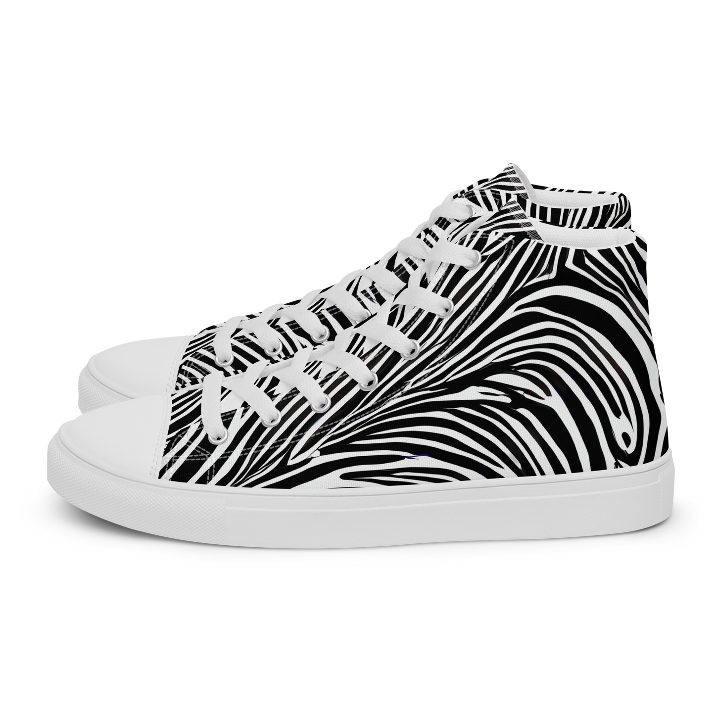 Women's High Top Canvas Shoes - Morgan's Strata