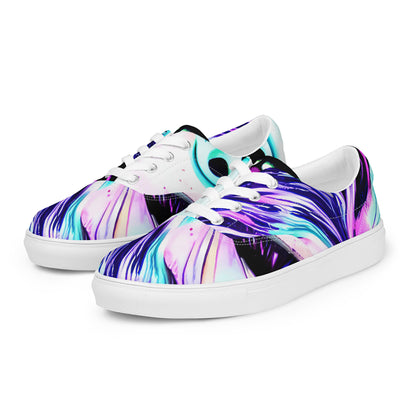 Women's Lace-Up Canvas Shoes - Chroma Soirée