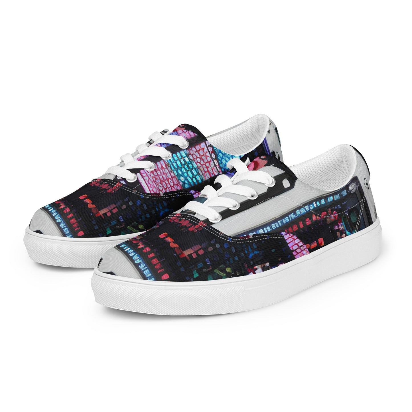 Women's Lace-Up Canvas Shoes - Wired Wonders