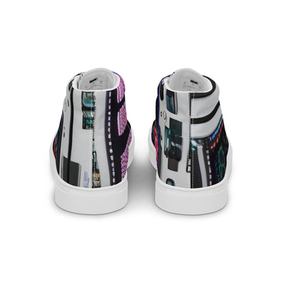 Men's High Top Canvas Shoes - Wired Wonders