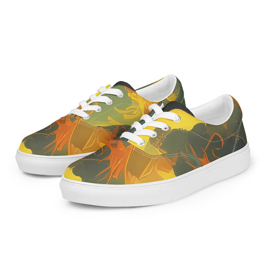 Women's Lace-Up Canvas Shoes - Tempest Torrent