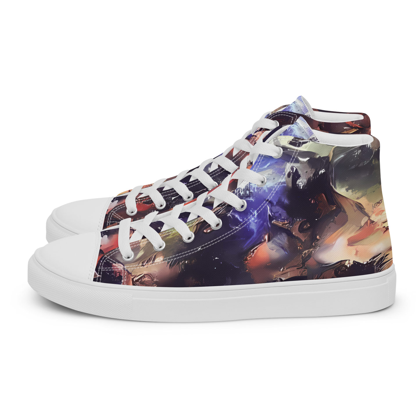 Women's High Top Canvas Shoes - Twisted Terra