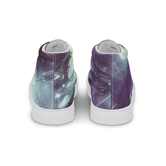 Men's High Top Canvas Shoes - Nihei Shimmer
