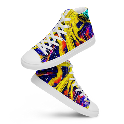 Men's High Top Canvas Shoes - Galli's Fusion