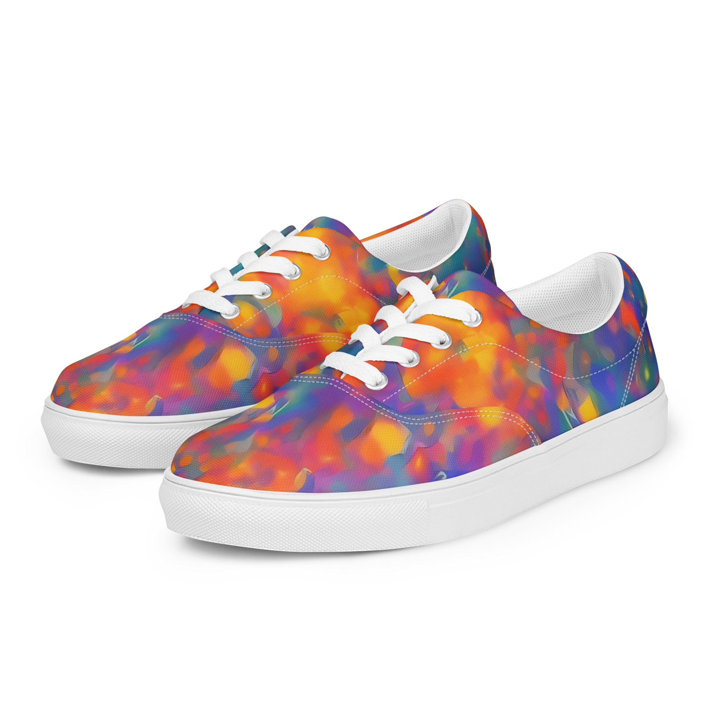 Women's Lace-Up Canvas Shoes - Nolde Nebula