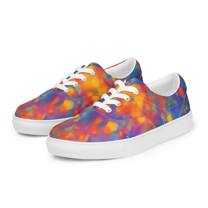 Women's Lace-Up Canvas Shoes - Nolde Nebula