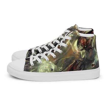 Women's High Top Canvas Shoes - Chaos Crescendo