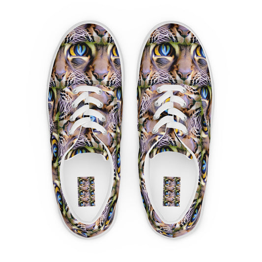 Men's Lace-Up Canvas Shoes - Eye of the Wild