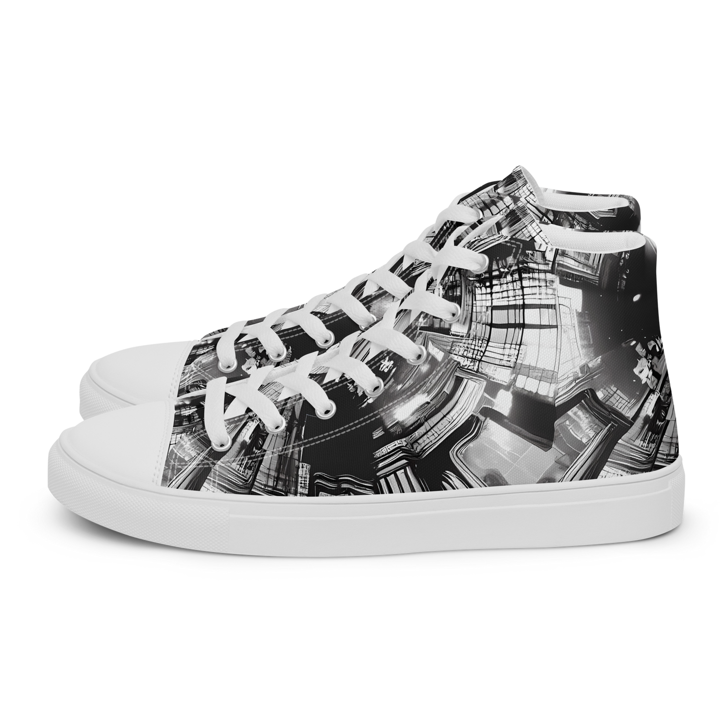 Women's High Top Canvas Shoes - Silent Reflection