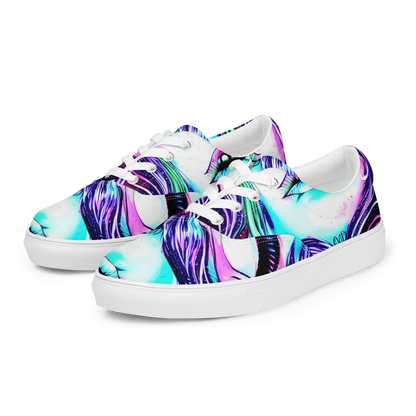 Women's Lace-Up Canvas Shoes - Chroma Soirée