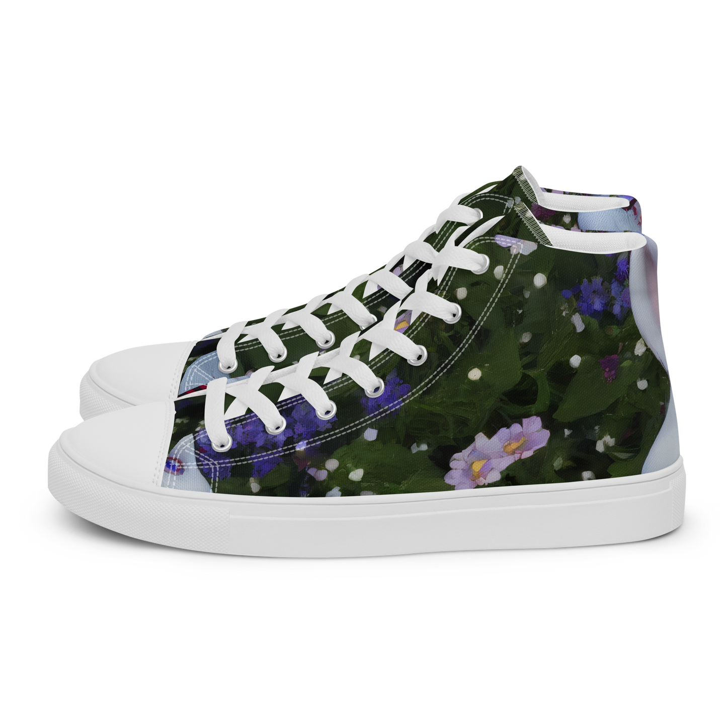 Women's High Top Canvas Shoes - Hip, Sharp Focus, Beautiful