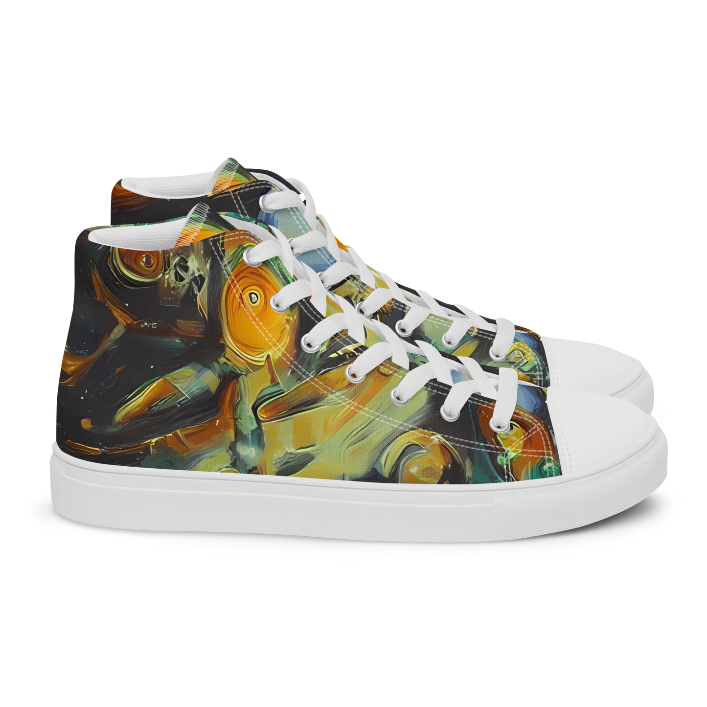 Women's High Top Canvas Shoes - Menzel's Maelstrom