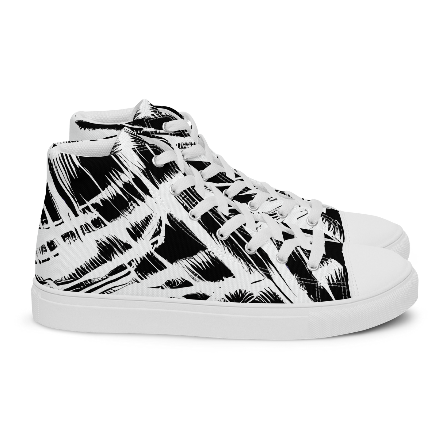 Women's High Top Canvas Shoes - Silent Thunder