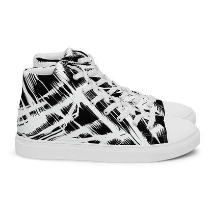 Women's High Top Canvas Shoes - Silent Thunder