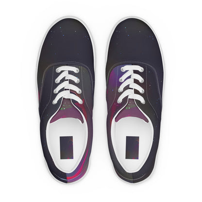 Women's Lace-Up Canvas Shoes - Etheric Echo