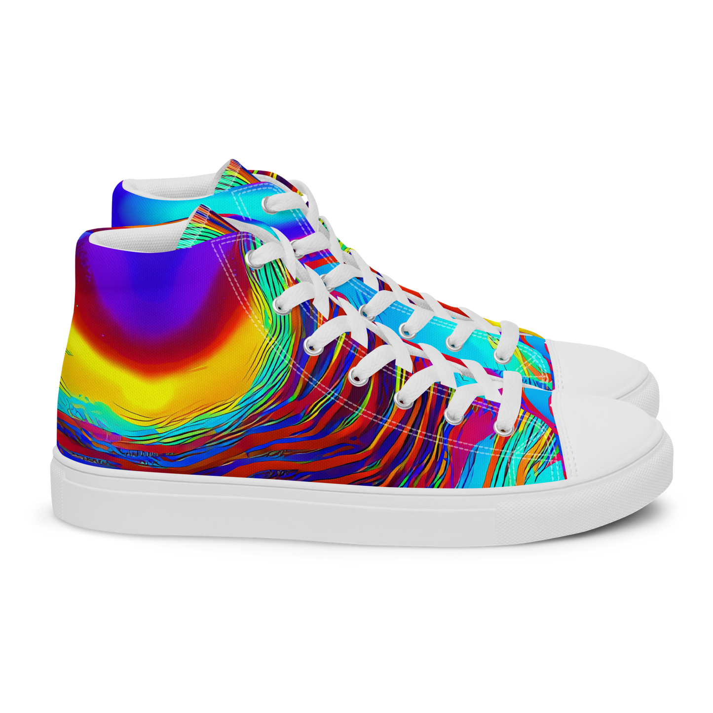 Men's High Top Canvas Shoes - Kapoor Vortex