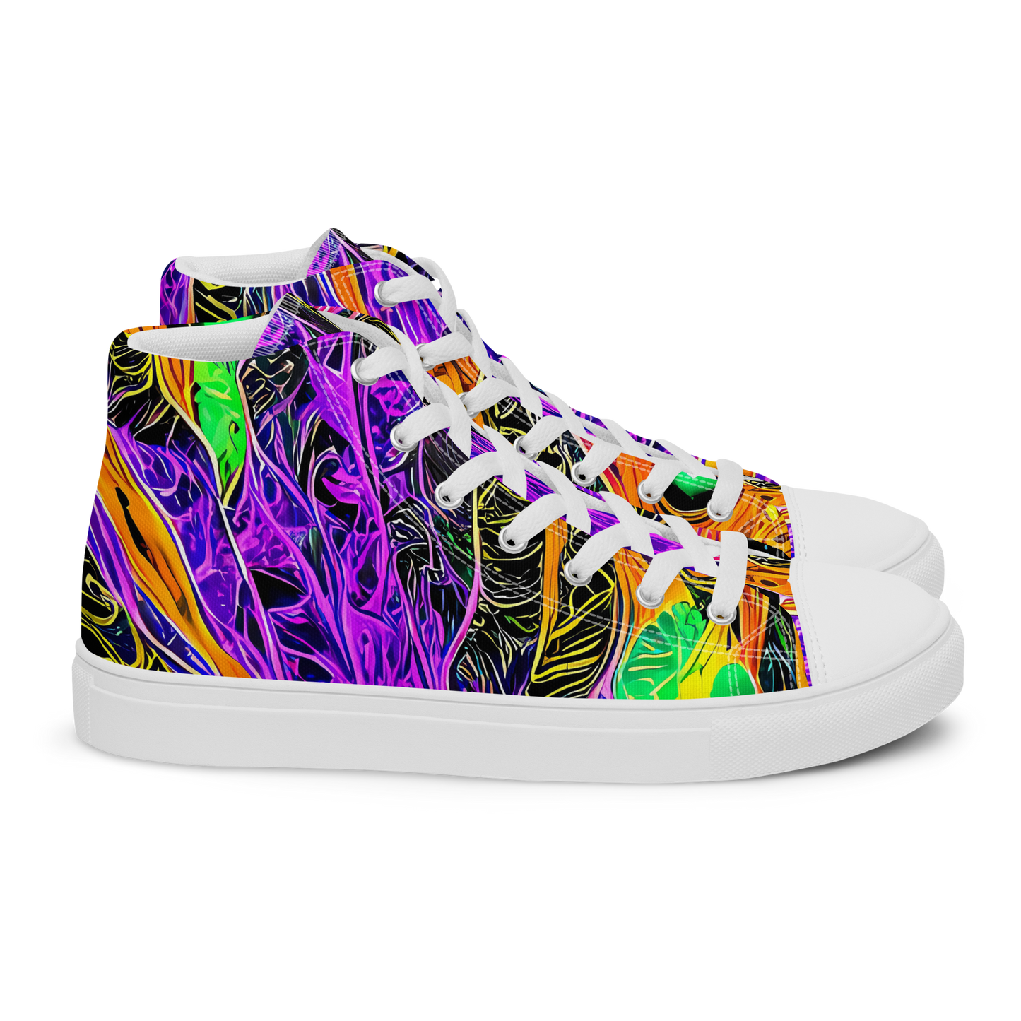 Women's High Top Canvas Shoes - Cooper's Vision