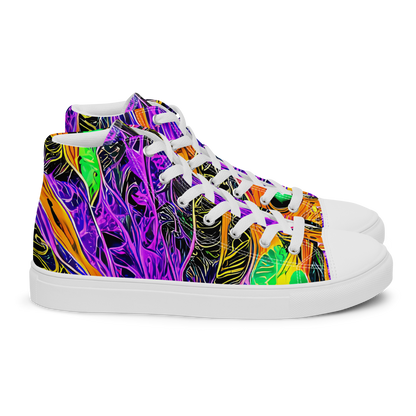 Women's High Top Canvas Shoes - Cooper's Vision