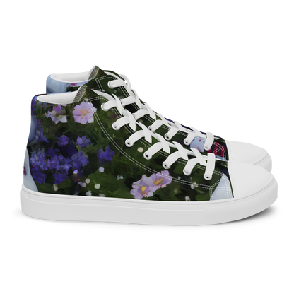 Women's High Top Canvas Shoes - Hip, Sharp Focus, Beautiful