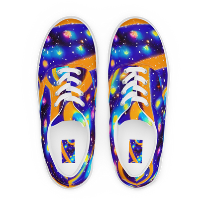 Men's Lace-Up Canvas Shoes - Epic Orbit