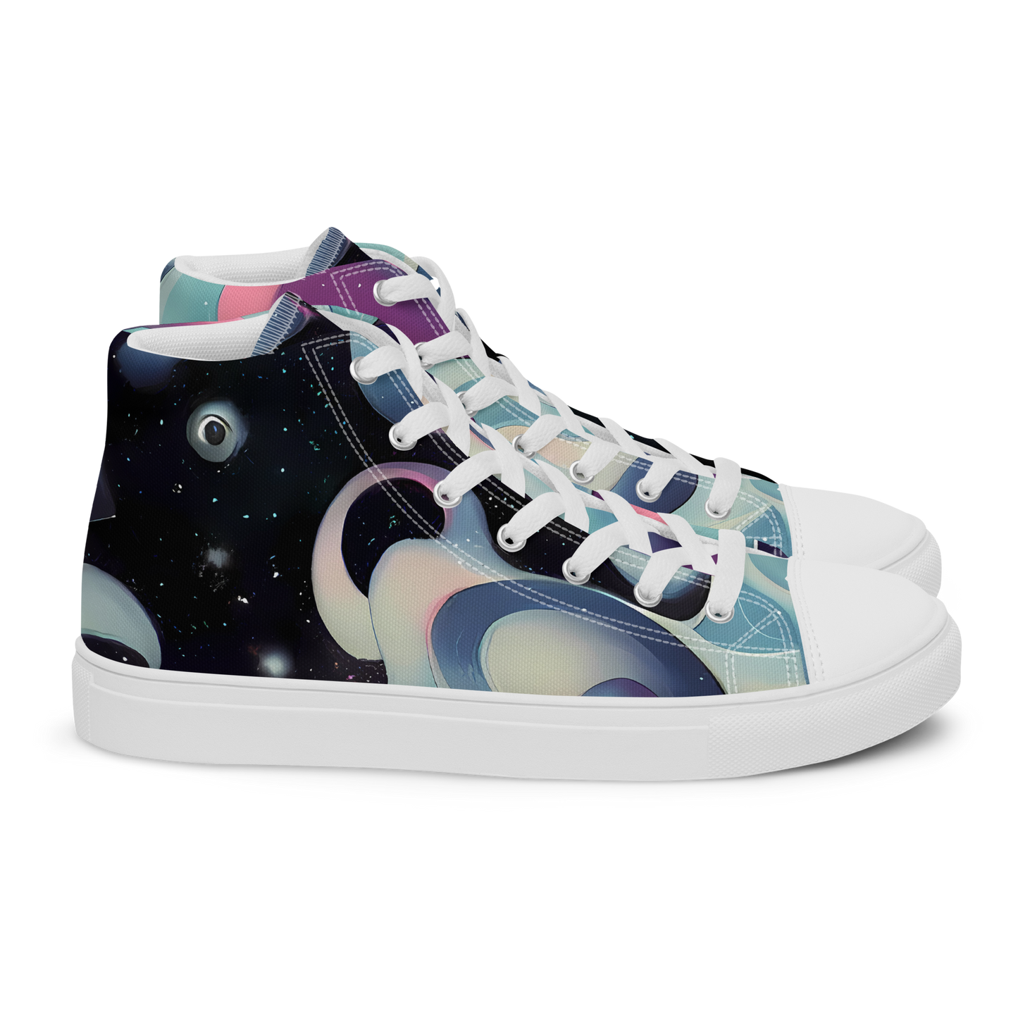 Women's High Top Canvas Shoes - Judd Elegance