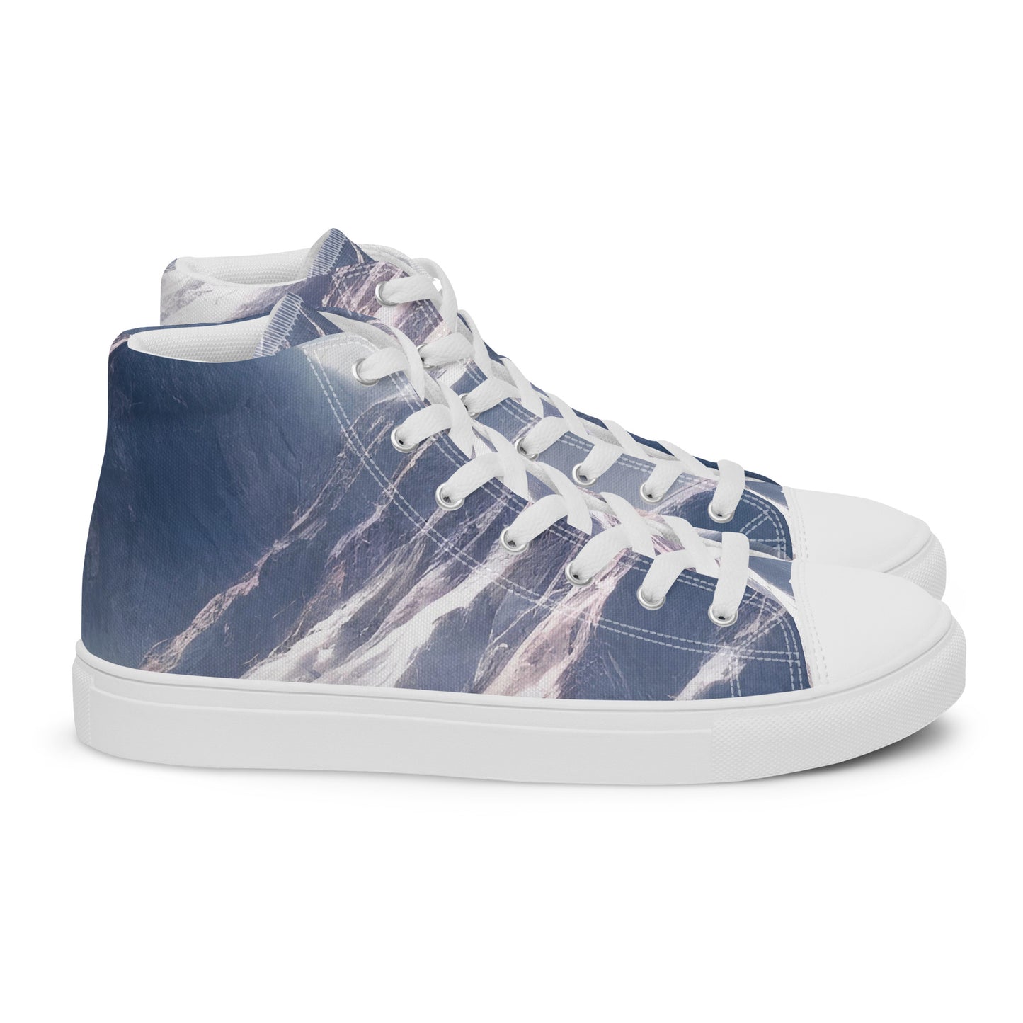 Women's High Top Canvas Shoes - Frosted Zenith