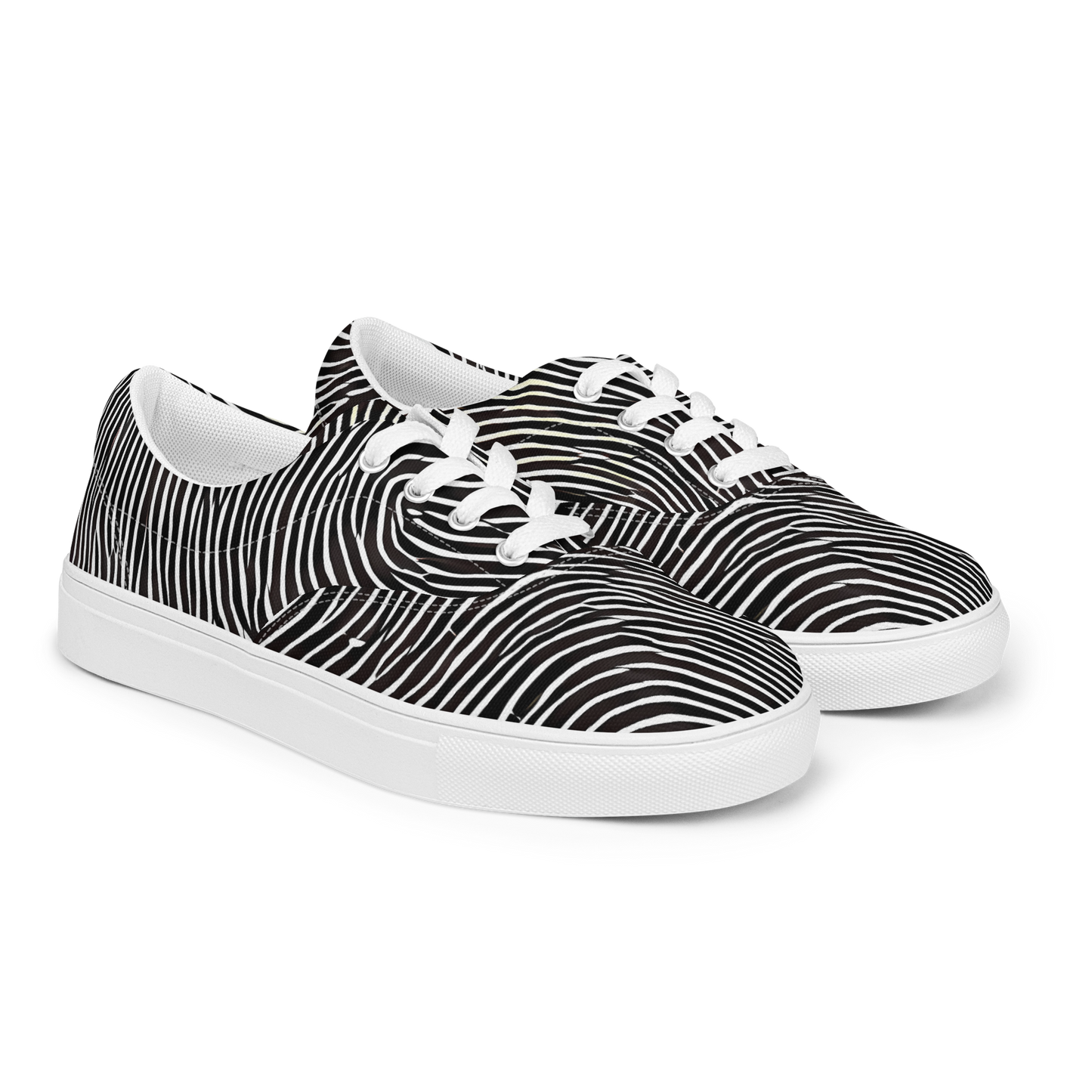 Women's Lace-Up Canvas Shoes - Silent Currents