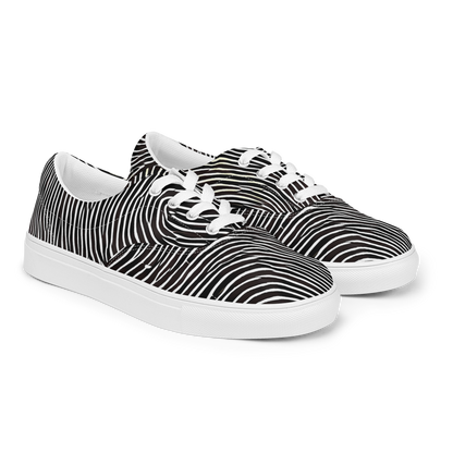 Women's Lace-Up Canvas Shoes - Silent Currents