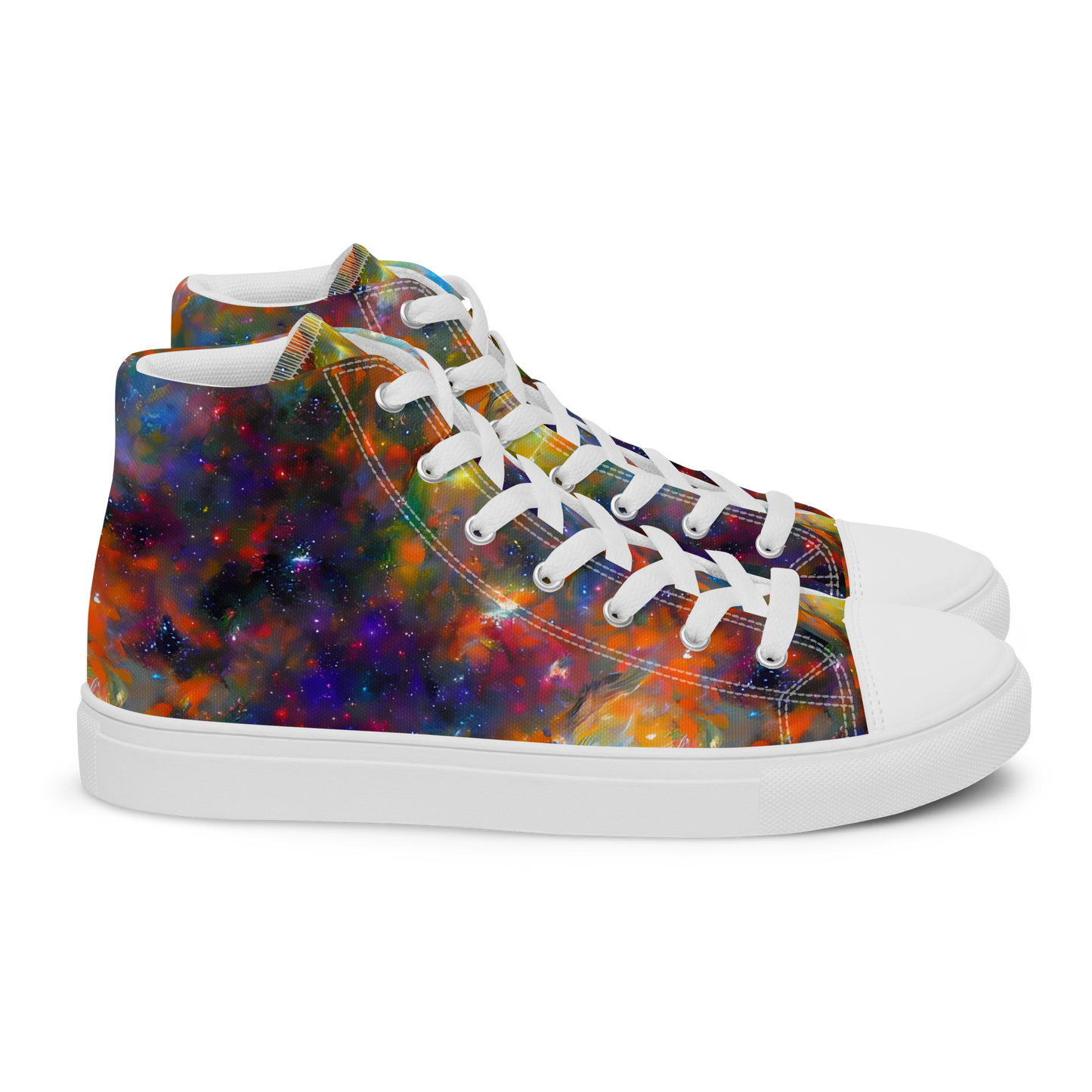 Women's High Top Canvas Shoes - Ephemeral Fantasy