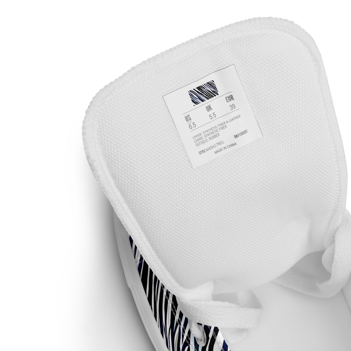 Women's High Top Canvas Shoes - Dupain Waves