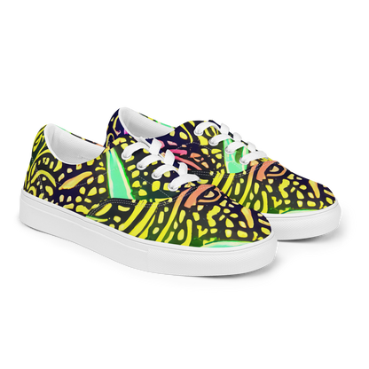 Women's Lace-Up Canvas Shoes - Isenbrant Illumination