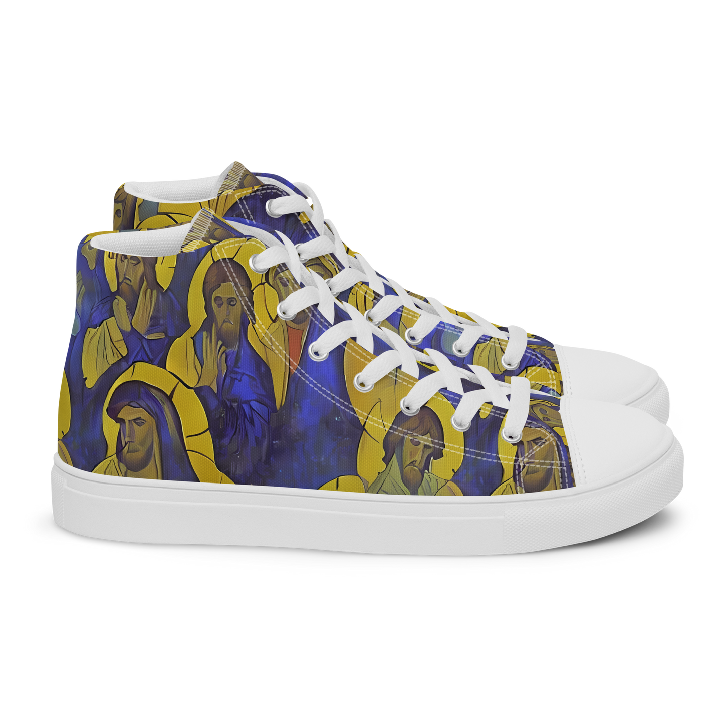 Women's High Top Canvas Shoes - Divine Reverie