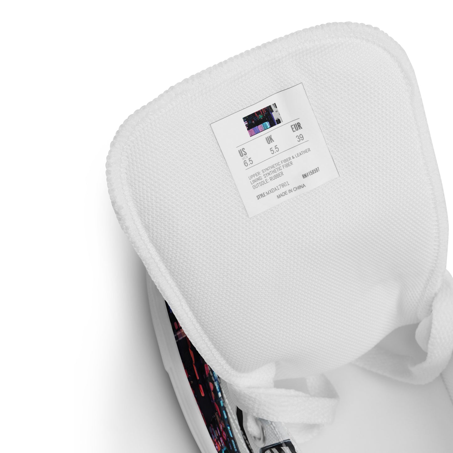 Men's High Top Canvas Shoes - Wired Wonders