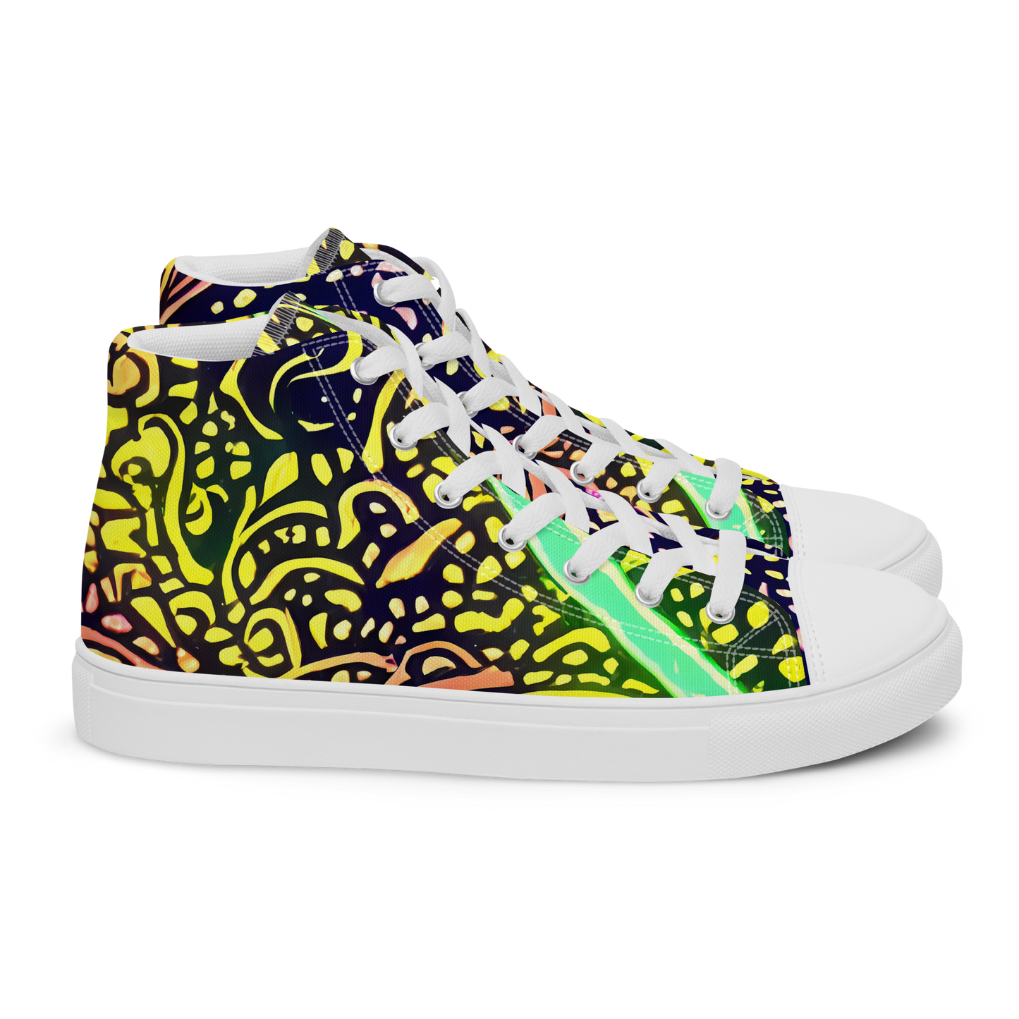 Women's High Top Canvas Shoes - Isenbrant Illumination