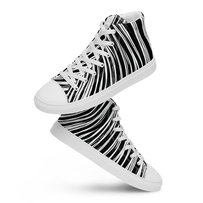 Women's High Top Canvas Shoes - Weston Waves