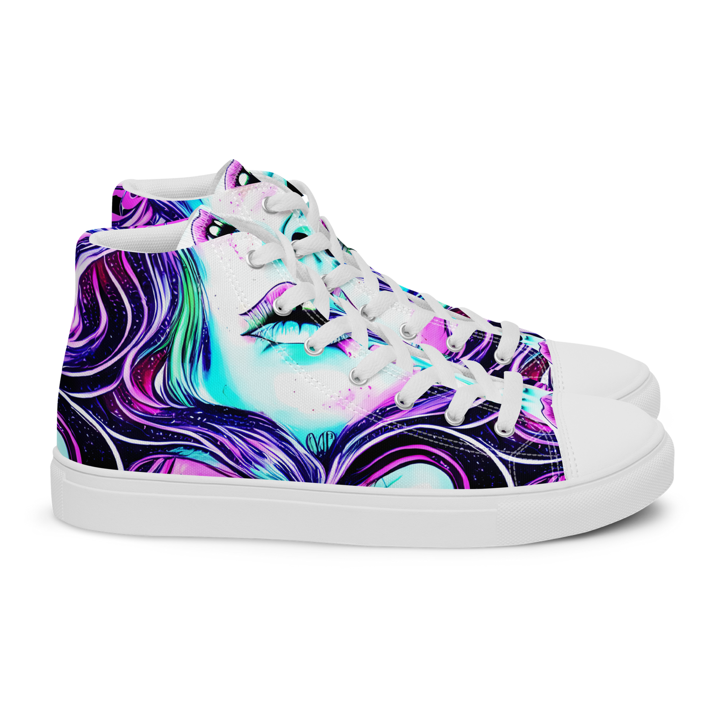 Women's High Top Canvas Shoes - Chroma Soirée