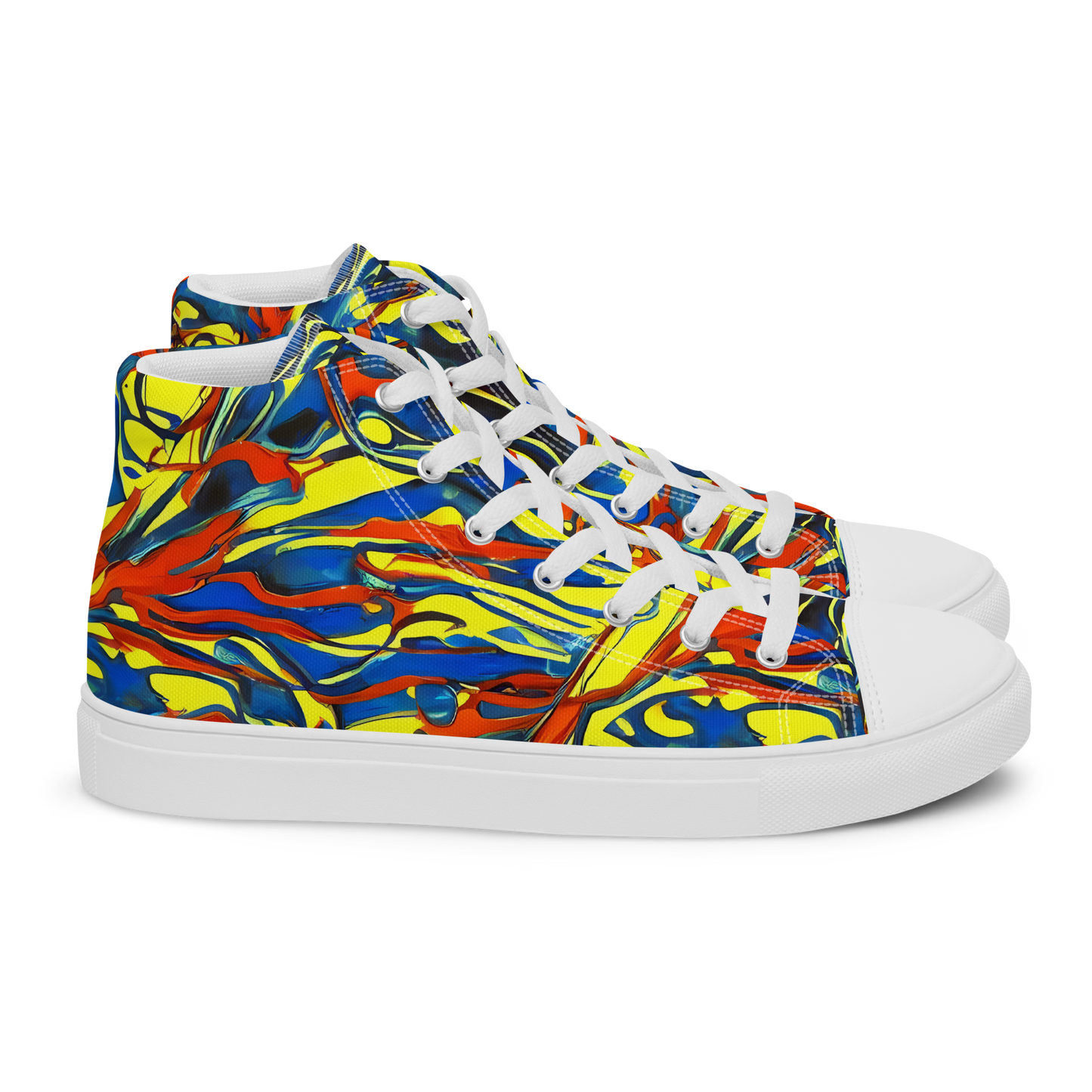 Men's High Top Canvas Shoes - Cyberflow Circuit