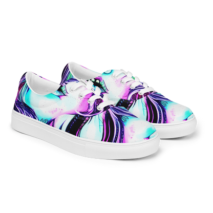 Women's Lace-Up Canvas Shoes - Chroma Soirée