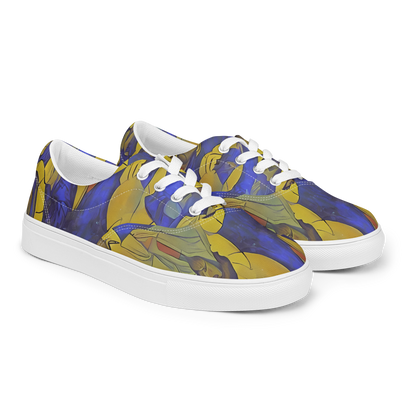 Women's Lace-Up Canvas Shoes - Divine Reverie