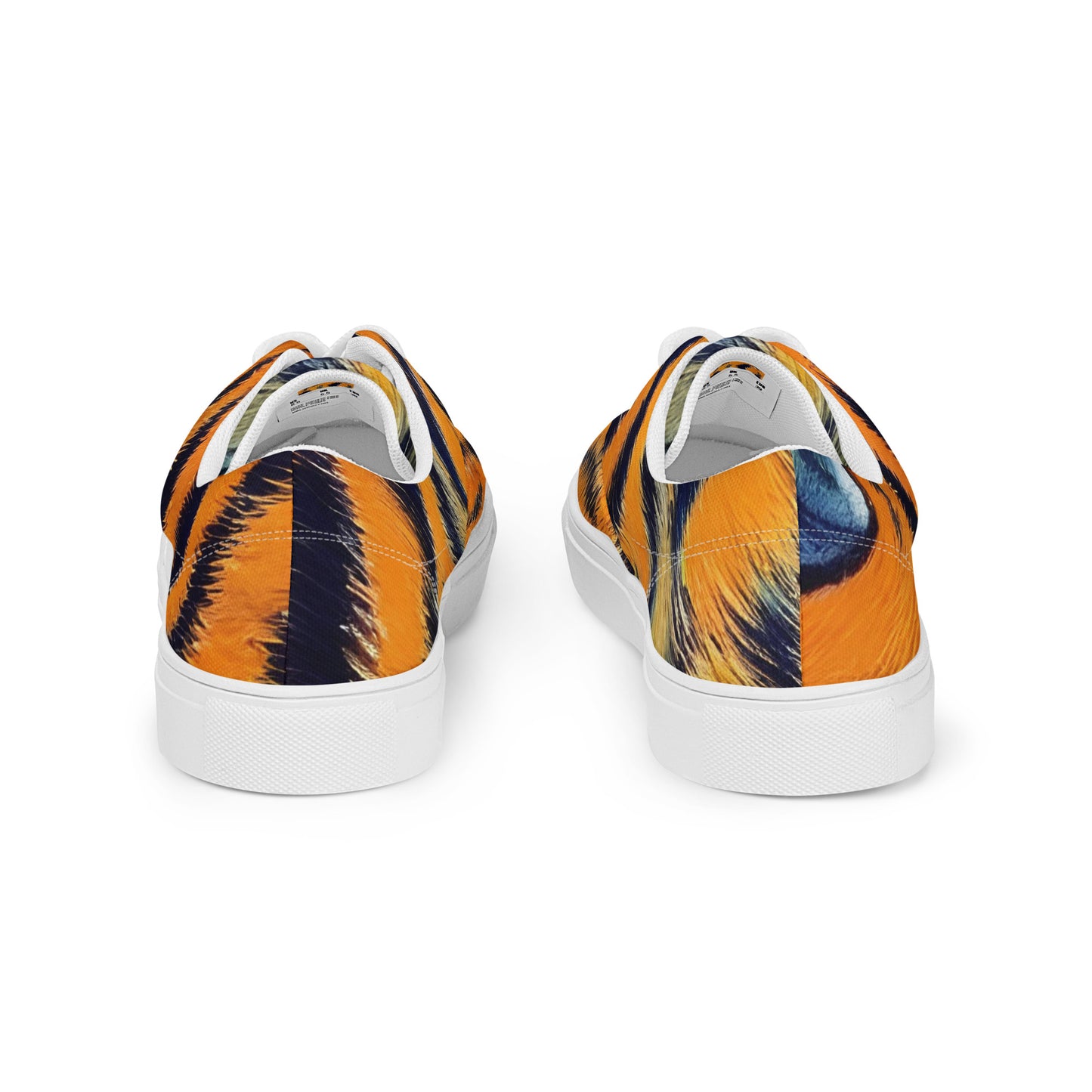 Men's Lace-Up Canvas Shoes - Tiger's Dream