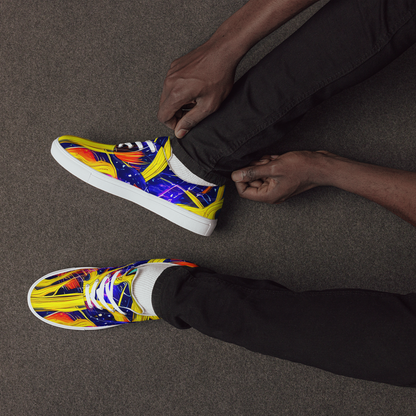 Men's Lace-Up Canvas Shoes - Galli's Fusion