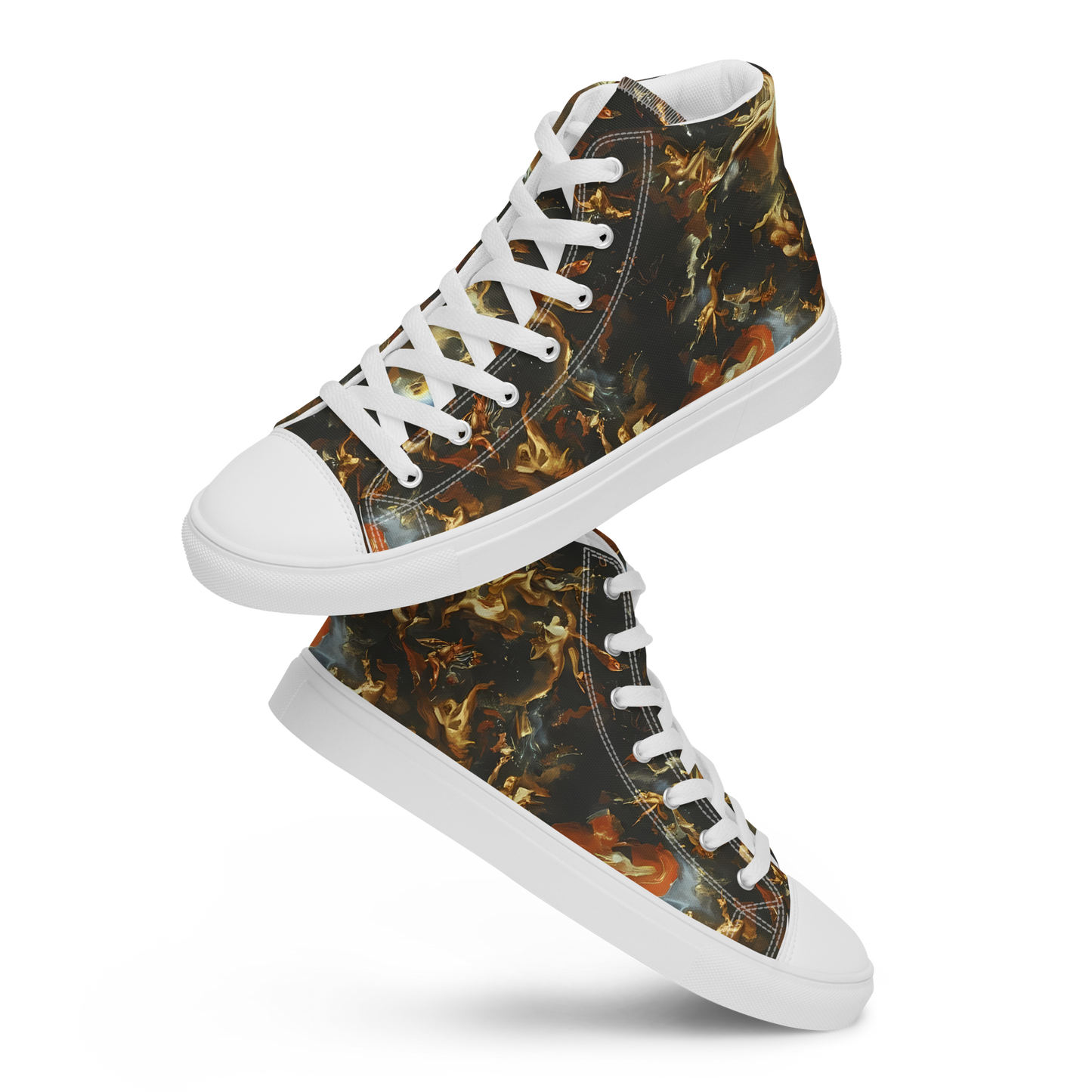 Men's High Top Canvas Shoes - Van Dyck Vortex