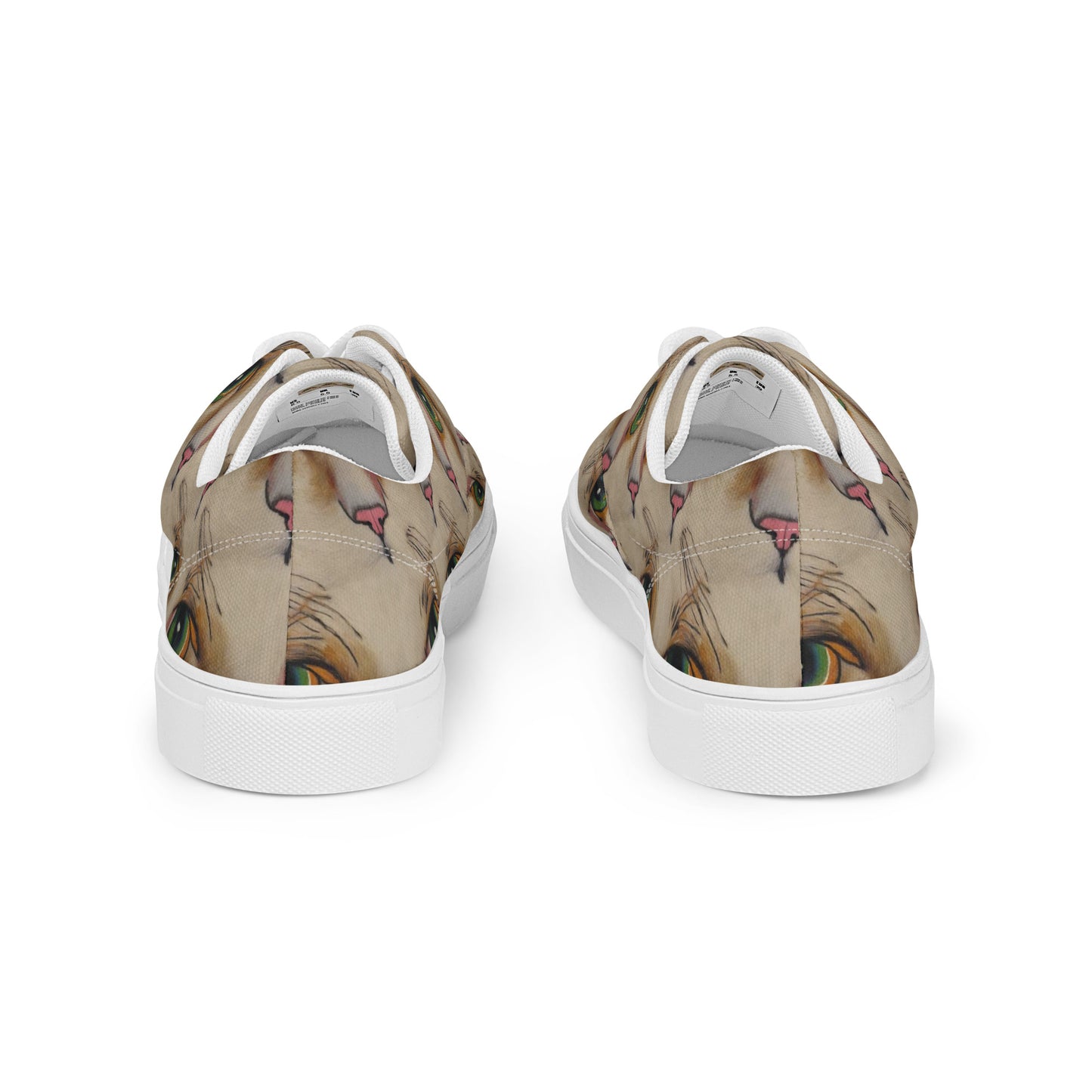 Men's Lace-Up Canvas Shoes - Emerald Gaze